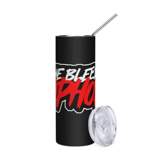 WeBleedHipHop Logo Stainless steel tumbler