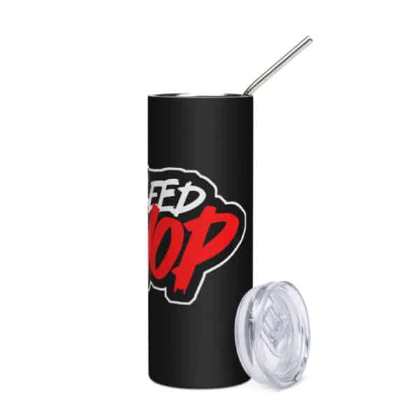 WeBleedHipHop Logo Stainless steel tumbler - Image 2