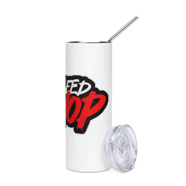WeBleedHipHop Logo Stainless steel tumbler - Image 6