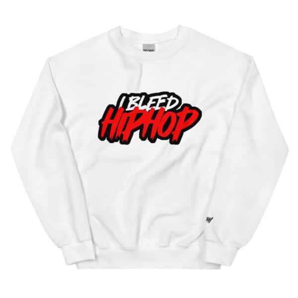 "I Bleed Hip Hop" Unisex Sweatshirt - Image 4