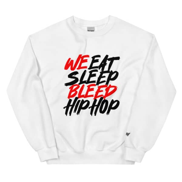 WeBleedHipHop "WE BLEED" Unisex Sweatshirt - Image 4
