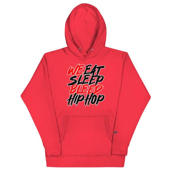 WeBleedHipHop "WE BLEED" Unisex Hoodie - Image 3