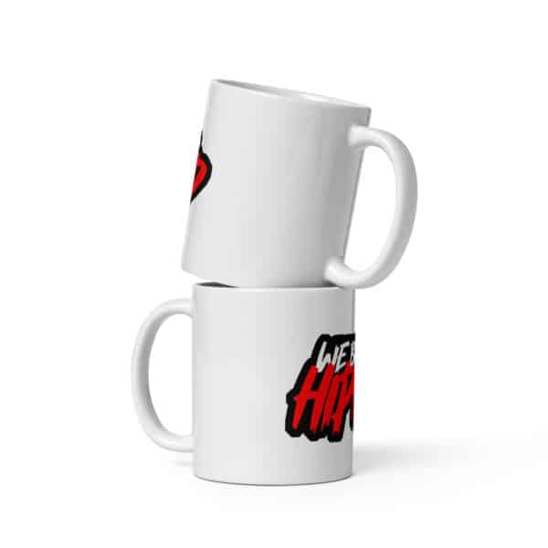 WeBleedHipHop White Glossy Mug - Image 2