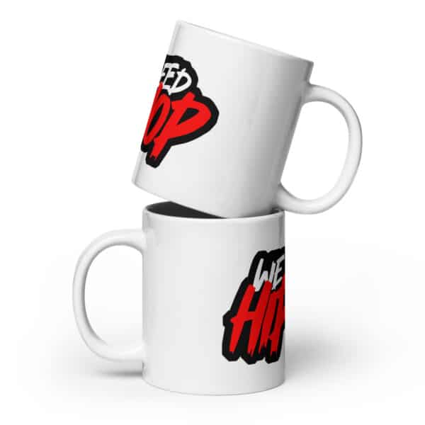 WeBleedHipHop White Glossy Mug