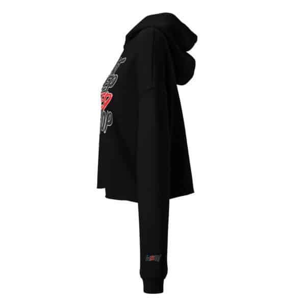 WeBleedHipHop "WE BLEED" Crop Hoodie - Image 2
