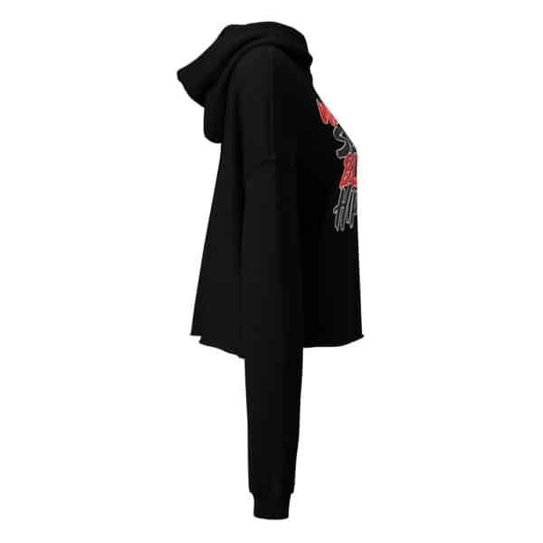 WeBleedHipHop "WE BLEED" Crop Hoodie - Image 3