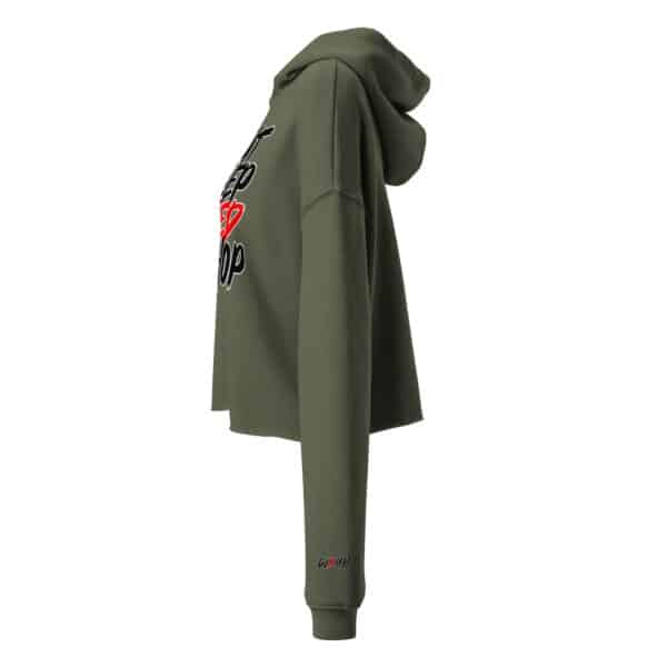 WeBleedHipHop "WE BLEED" Crop Hoodie - Image 6