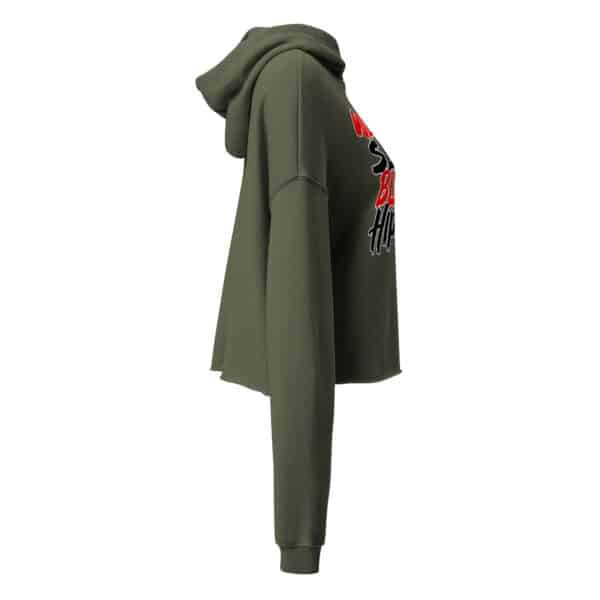 WeBleedHipHop "WE BLEED" Crop Hoodie - Image 7