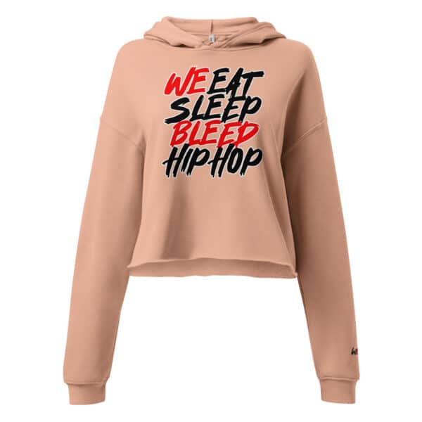WeBleedHipHop "WE BLEED" Crop Hoodie - Image 13