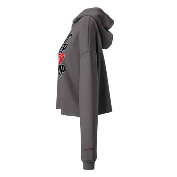 WeBleedHipHop "WE BLEED" Crop Hoodie - Image 10