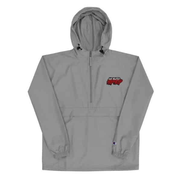 WeBleedHipHop LOGO Embroidered Champion Packable Jacket - Image 6