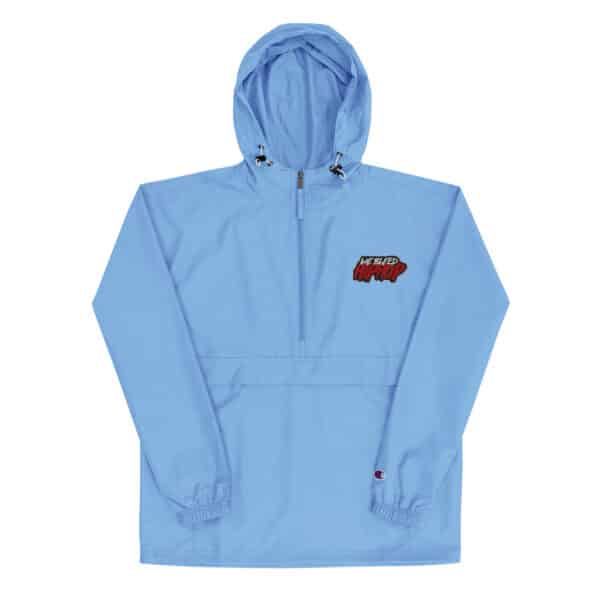 WeBleedHipHop LOGO Embroidered Champion Packable Jacket - Image 7