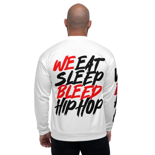 All Logo Unisex Bomber Jacket - Image 6