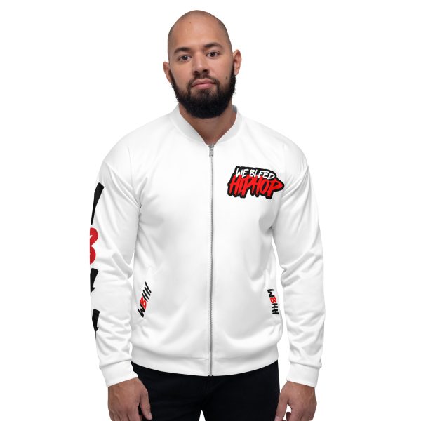 All Logo Unisex Bomber Jacket - Image 5
