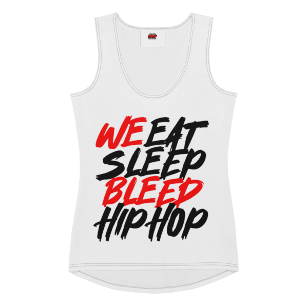 "EatSleepBleed" Tank Top (Black Stitching)