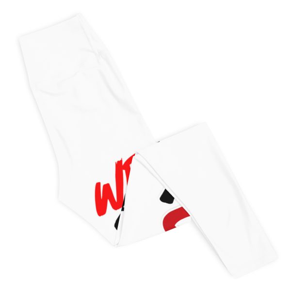 "EatSleepBleed" Yoga Leggings - Image 10