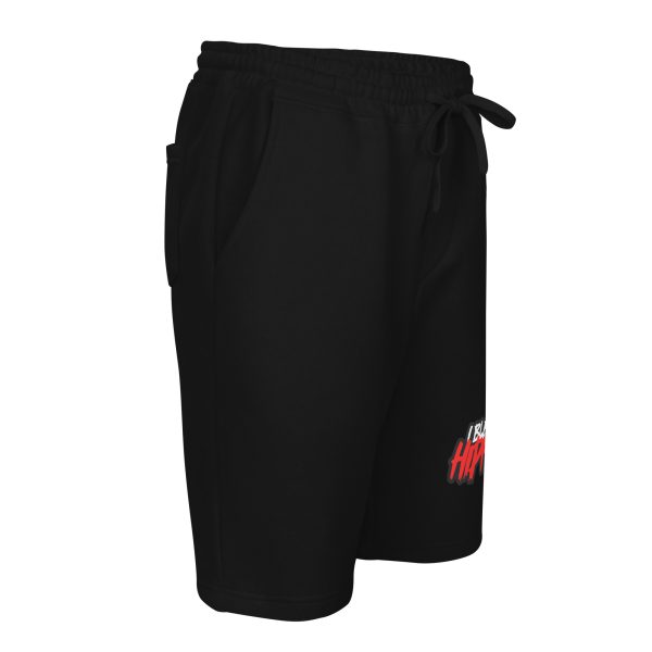I Bleed Hip Hop Logo Men's fleece shorts - Image 2