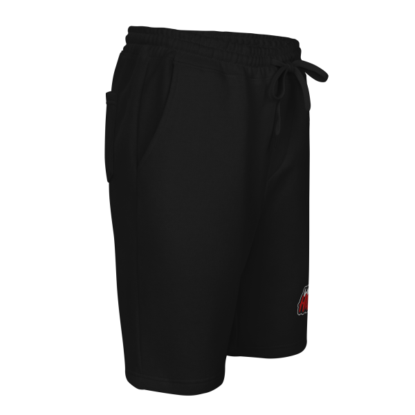 We Bleed Hip Hop Logo (Embroidered) Men's fleece shorts - Image 2