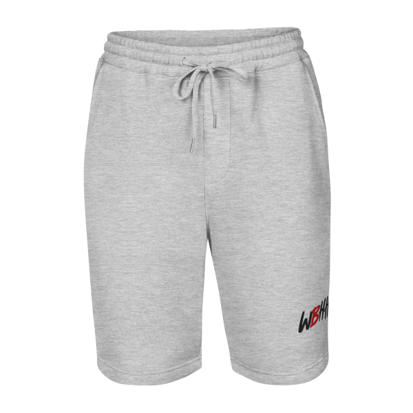 WBHH Signature Logo (Embroidered) Men's fleece shorts - Image 3