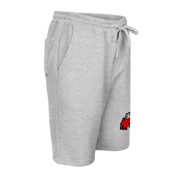 I Bleed Hip Hop Logo Men's fleece shorts - Image 3