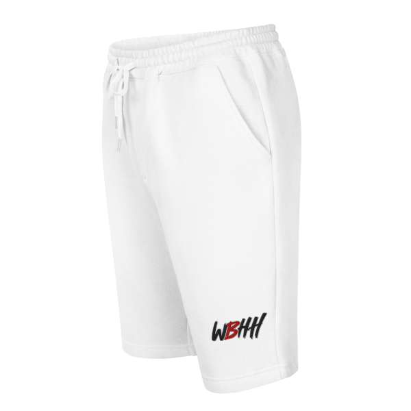 WBHH Signature Logo (Embroidered) Men's fleece shorts - Image 6
