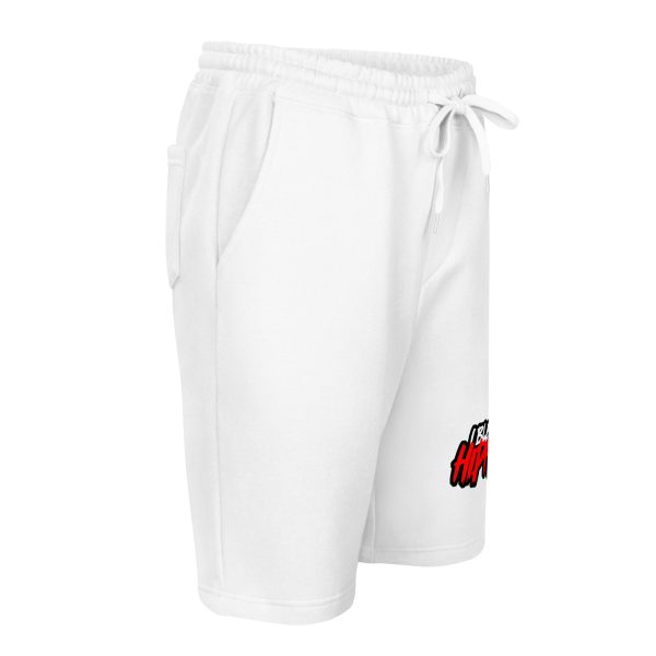 I Bleed Hip Hop Logo Men's fleece shorts - Image 4