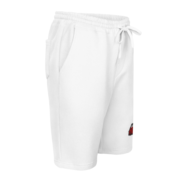 We Bleed Hip Hop Logo (Embroidered) Men's fleece shorts - Image 6