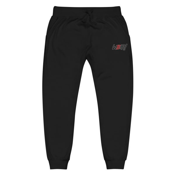 We Bleed Hip Hop Signature Logo Unisex fleece sweatpants