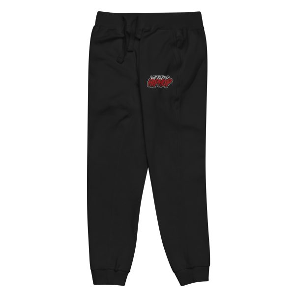 We Bleed Hip Hop Logo (Embroidered) Unisex fleece sweatpants - Image 2
