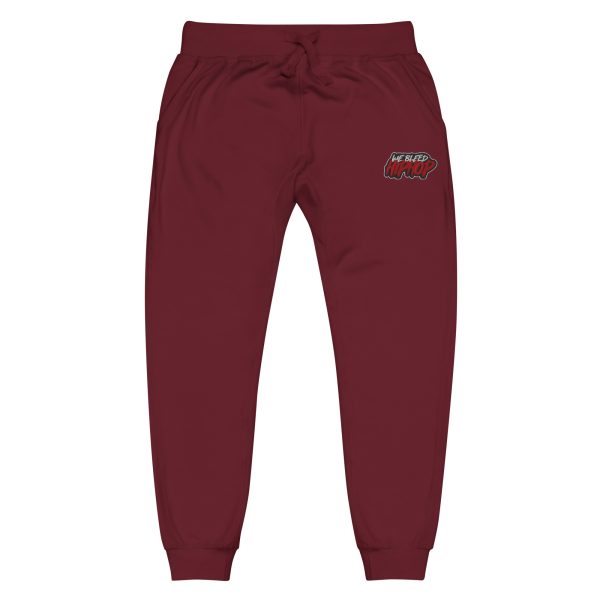 We Bleed Hip Hop Logo (Embroidered) Unisex fleece sweatpants - Image 5