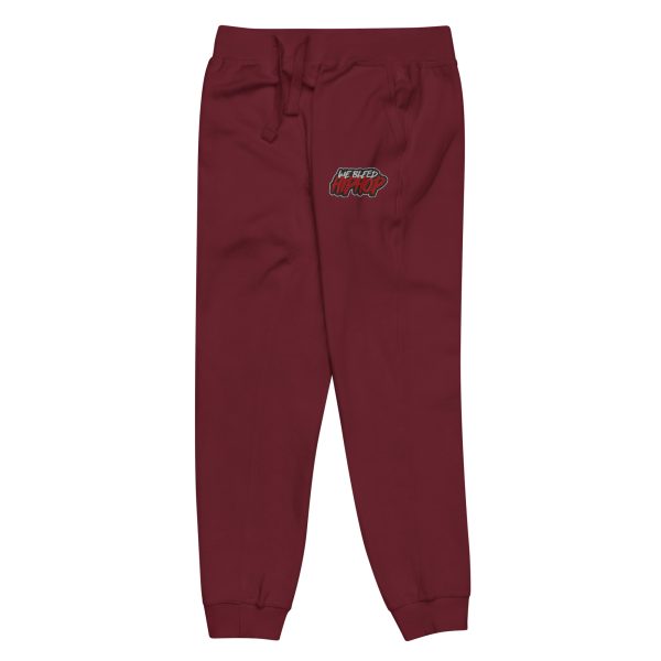 We Bleed Hip Hop Logo (Embroidered) Unisex fleece sweatpants - Image 6