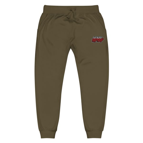 We Bleed Hip Hop Logo (Embroidered) Unisex fleece sweatpants - Image 9
