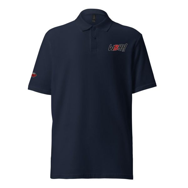 WBHH Signature Logo Unisex pique polo shirt - Image 2