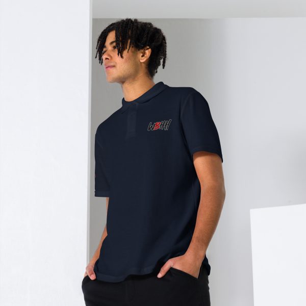 WBHH Signature Logo Unisex pique polo shirt - Image 6