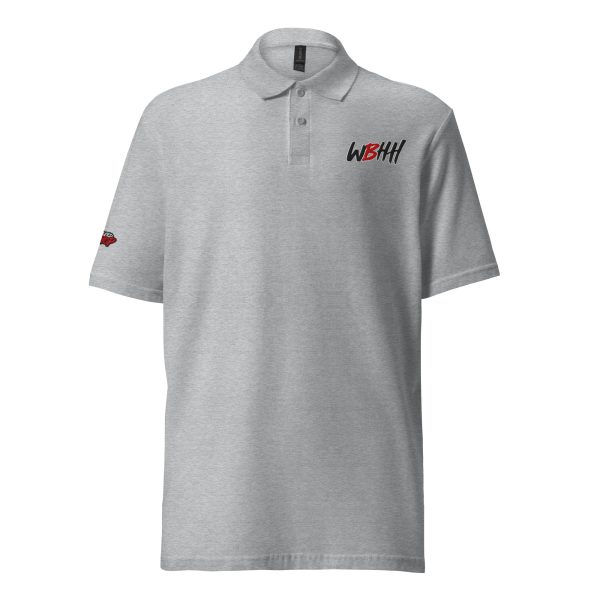 WBHH Signature Logo Unisex pique polo shirt - Image 3