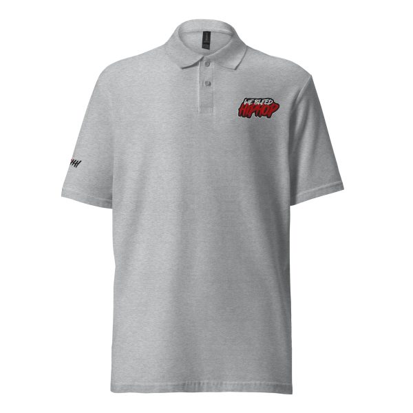 WBHH Logo Unisex pique polo shirt - Image 7