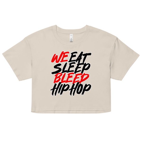 "EatSleepBleed" Women’s crop top - Image 3