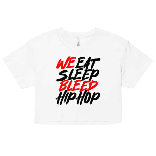 "EatSleepBleed" Women’s crop top - Image 4
