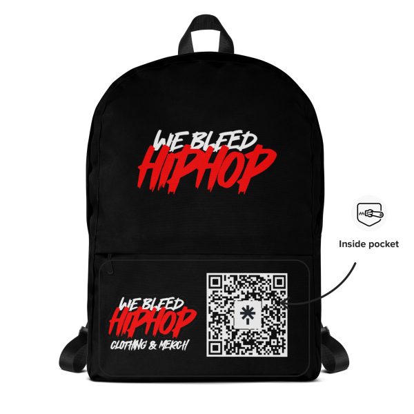 Black WBHH Logo Backpack - Image 2