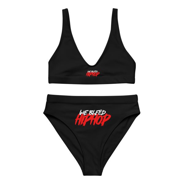 Black WBHH Logo High-Waisted Bikini
