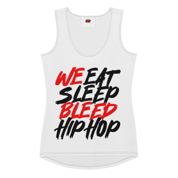 "EatSleepBleed" Tank Top (Black Stitching)