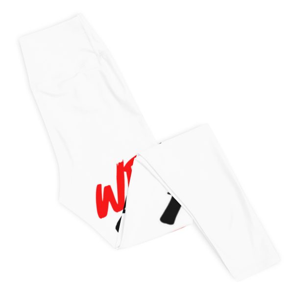 "EatSleepBleed" Yoga Leggings - Image 11