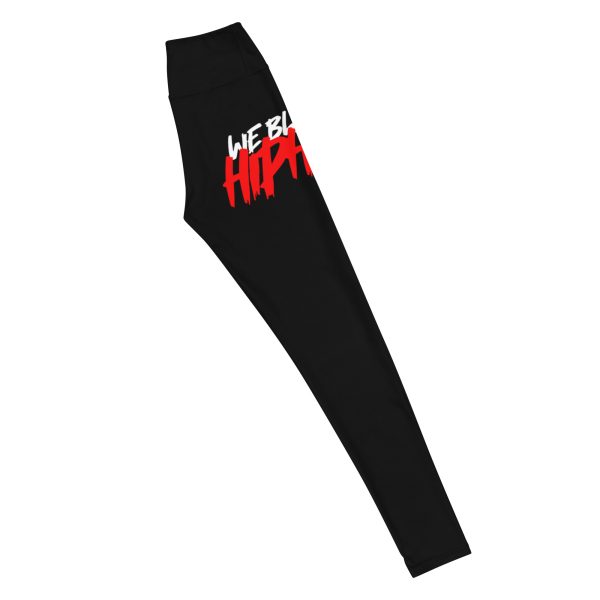Black WBHH Logo Yoga Leggings - Image 5