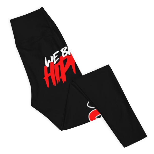 Black WBHH Logo Yoga Leggings - Image 6