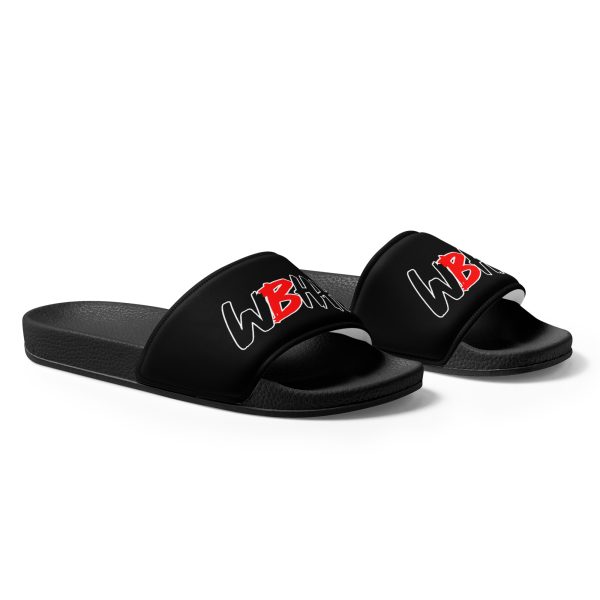 Black WBHH Signature Logo Men’s Slides - Image 4