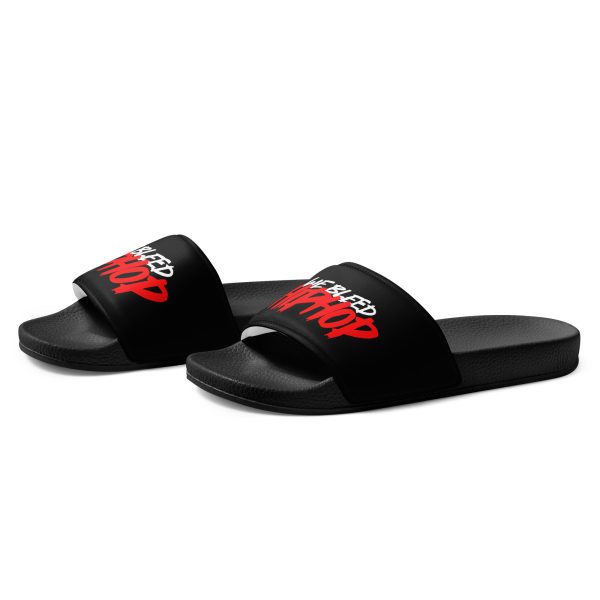 Black WBHH Logo Women's Slides - Image 3