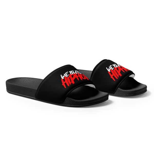 Black WBHH Logo Women's Slides - Image 4