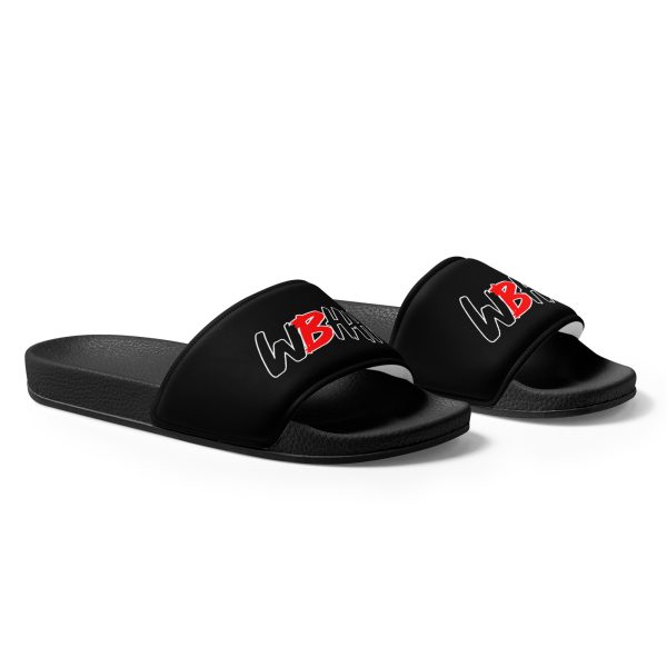 Black WBHH Signature Logo Women's Slides - Image 4