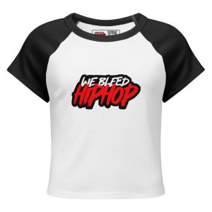 WBHH Logo Women’s micro rib raglan baby tee