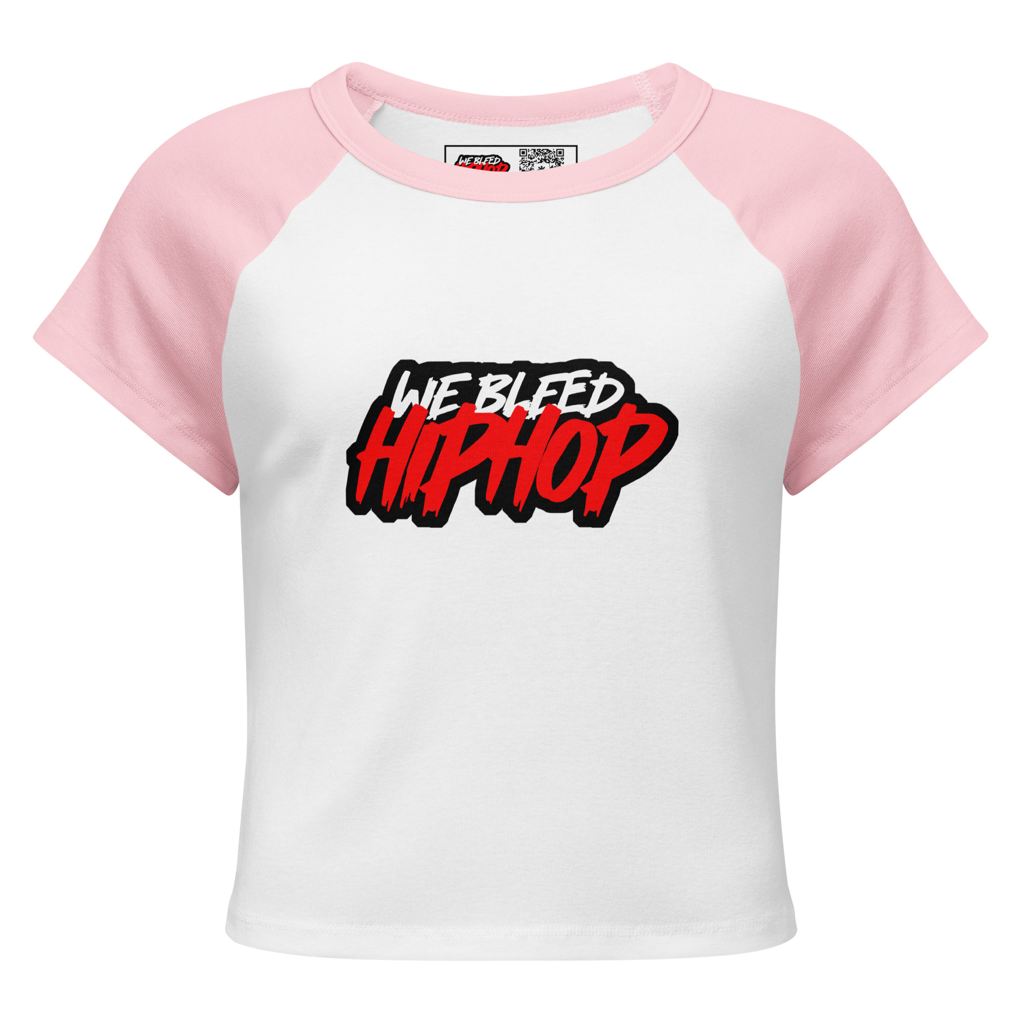 WBHH Logo Women’s micro rib raglan baby tee - Image 6